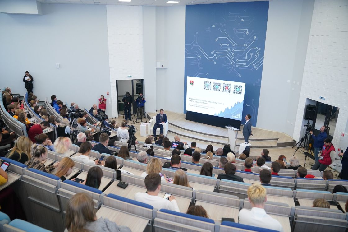 Илья Середюк подвел итоги года работы на посту губернатора Кузбасса и обозначил планы развития региона